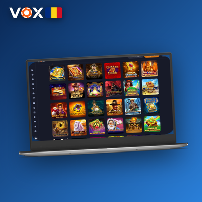 Indicator de performanță maximă pentru clientul desktop VOX Casino pe calculator