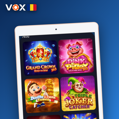 Creare cont VOX Casino prin Gmail cu preluarea automată a adresei Google verificate