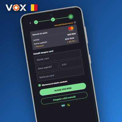 Retragere rapidă prin Skrill și Neteller la VOX Casino în câteva ore