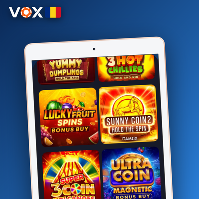 Rotiri gratuite VOX Casino pe sloturi de top disponibile la depunerile de weekend