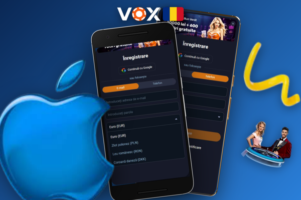 Verificare KYC VOX Casino cu încărcare buletin de identitate imediat după crearea contului