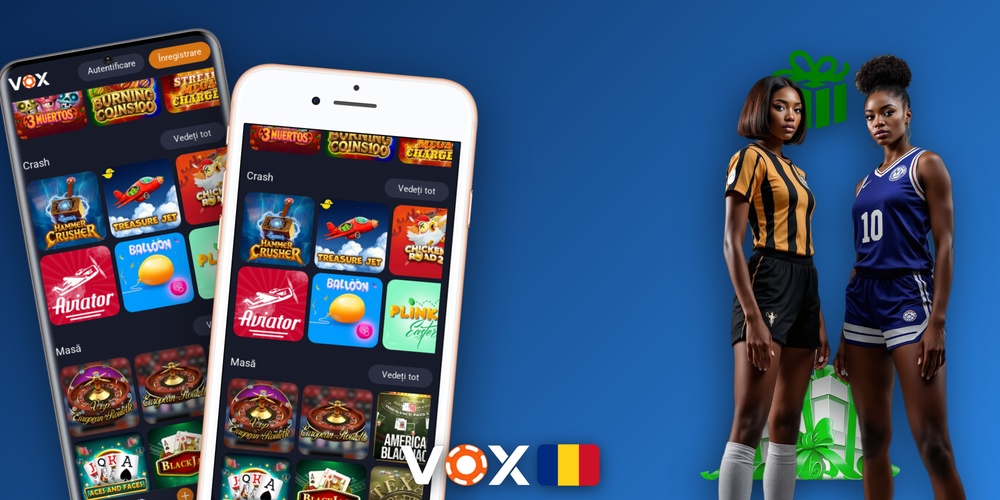 Pachet complet VOX Casino cu codul VOXMAX77 rotiri gratuite și cashback săptămânal